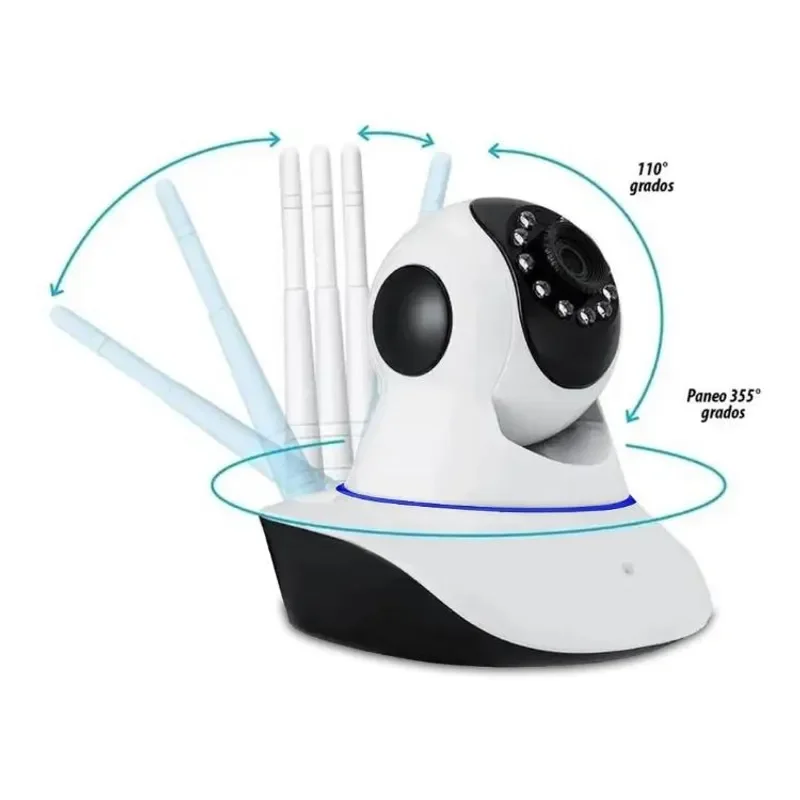 Inicio Cámara de Seguridad Wifi Smart Net con 3 Antenas