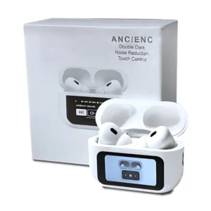 Inicio audífonos bluetooth con pantalla táctil y cancelación de ruido