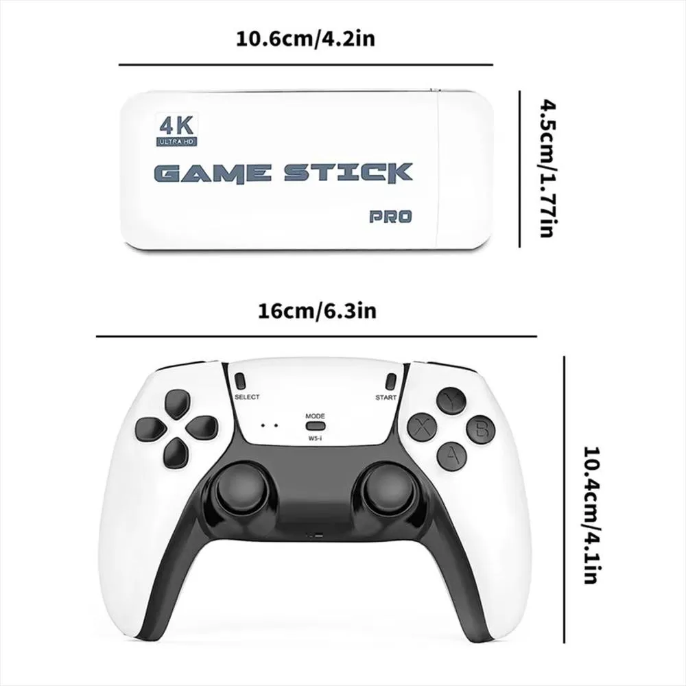 Consola Retro de Videojuegos Inalámbrica tipo PS5