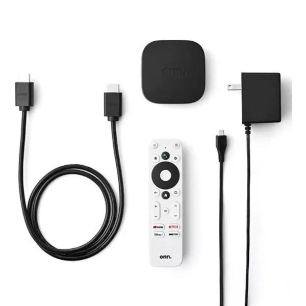 tv box watch onn 4k streaming tv con control remoto tipo remoto de voz